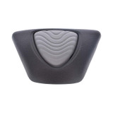Coast Spa Corner Pillow, 2-Part Neck Jet Lounge, Black/Gray OEM | CS-2011-6