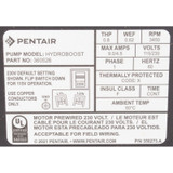 Pentair .8Thp 115/230V Hydroboost Booster Pump | 360526