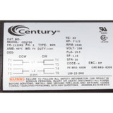 Century Motor, 7.5hp, 230v, 1-Speed, 1 Phase, EQ Series | CEQ750