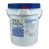 Pool Season 8 lbs 3" Jumbo Size Chlorine Tablets - Wrapped