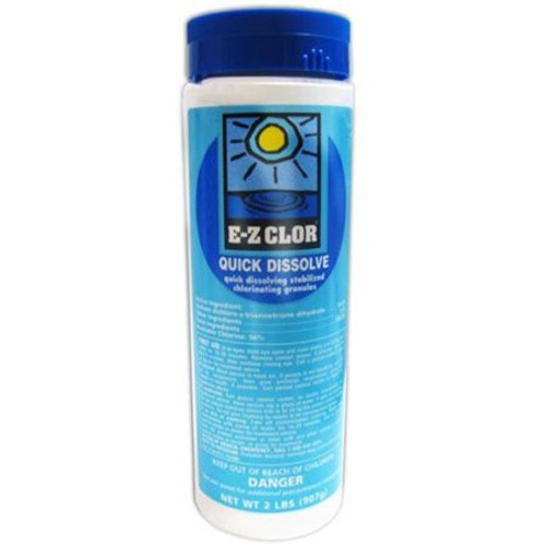 POOL AND SPA CHEMICALS 2 Pound QUICK DISSOLVE DICHLOR SHOCK | 12000526