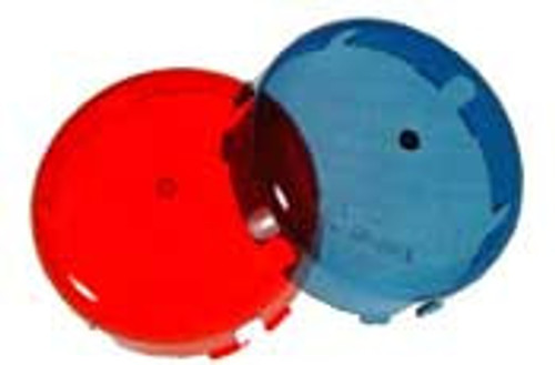 Hayward SPX0590K Colorlogic 4.0 Astrolite Ll Spa Astrolite Pool Elite Quartz Halogen Floodlight Blue & Red Replacement Lens Cover Kit