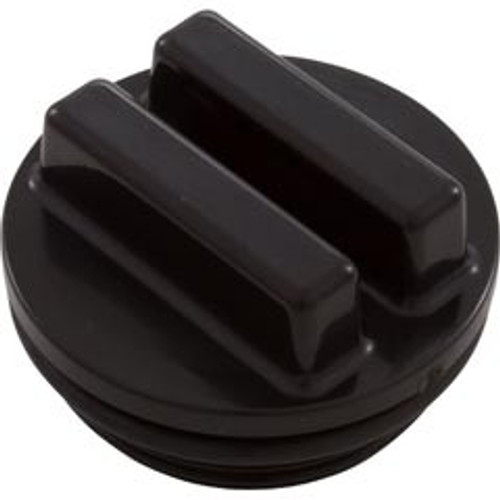 Hayward SP1022CBLK Plug, Hayward, w/O-Ring, 1-1/2" Thd, Black