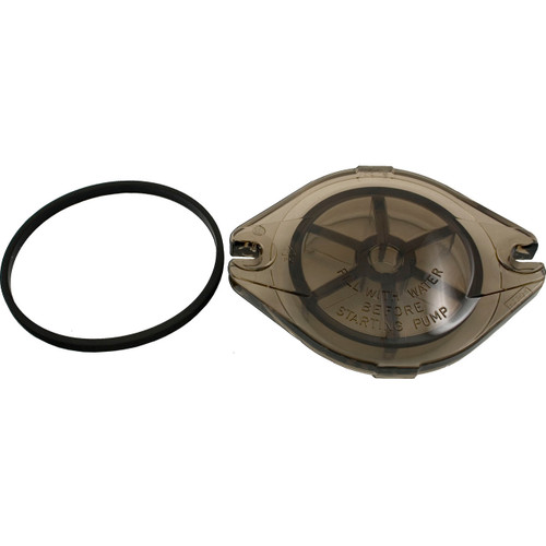 Hayward Max-Flo Strainer Cover, Clear With Gasket | SPX1250LA