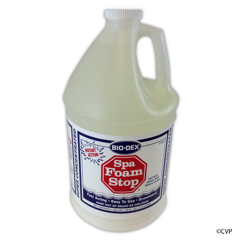 BIO-DEX CHEMICALS 1 GALLON SPA FOAM STOP |  SFS04