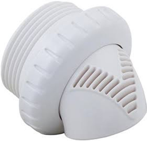 Venturi Wall Returns Fitting Threaded 1.5" Inlet White Venturi Return | VRFTHWH