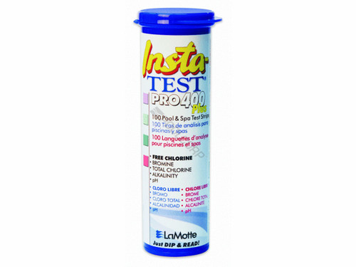 Pool Spa Water Testing Lamotte Insta-Test Strip Pro 400 Test Strips 2978100Pt | 2978-100-PT