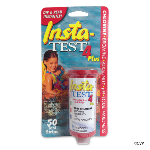 Pool Spa Water Testing Lamotte Insta-Test Strip 4-Way | 3029-12