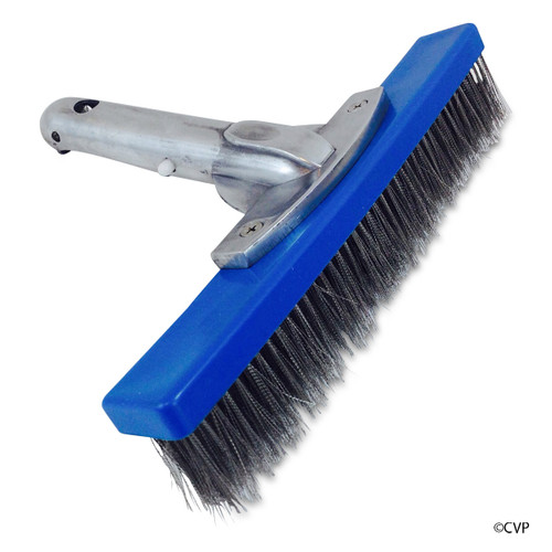 Maintenance Line 10" Inch Algae Brush With Aluminum Handle Stainless Steel | PS316