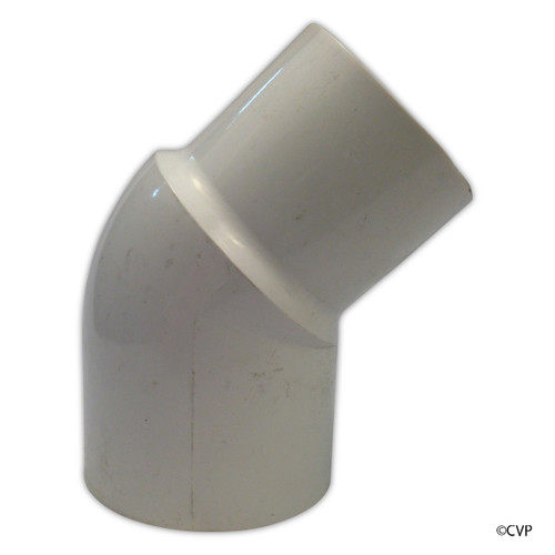 423-015 PVC Lasco 1-1/2" Street 45^ Ell