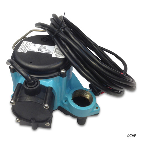 508158 Submersible Pool And Spa Sump Pump 8-Cia .4Hp 115V 25'Cd Big John