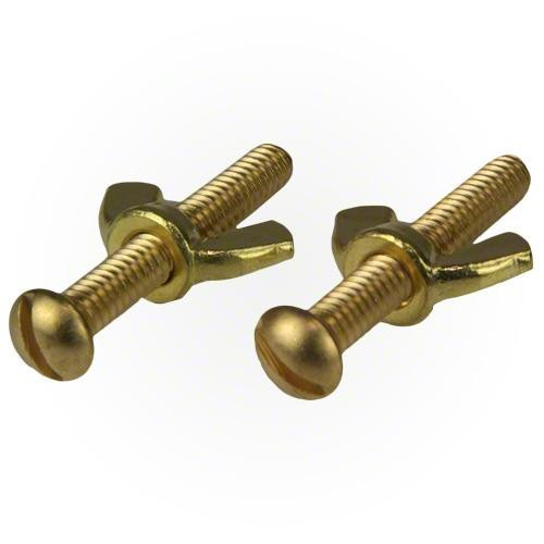 Oreq Brass Screw & Wing Nut Set 2Pk | RP720