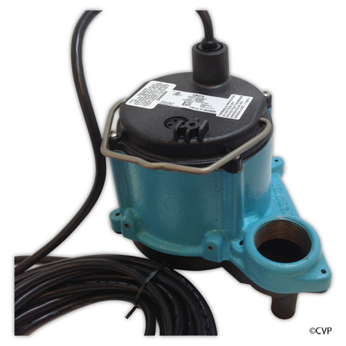 Submersible Pool and Spa Sump Pump 6-Cim-R .3Hp 115V 25'Cd Big John | 506274