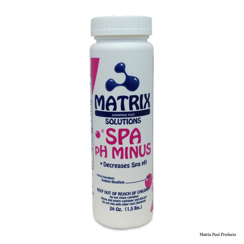 MTX4040 Matrix 1.5# Matrix Spa Ph Minus 1.5 Lb Pound Dry Acid