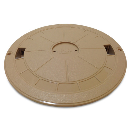 Custom Molded Products Round Skimmer Cover Tan Deck Lid Beige | 25544-019-000