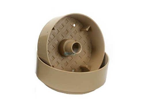 Water Leveler And Parts Cover And Ring 6" Tan Stetson Pour-A-Lid Sdi 202 Pal | SDI 202 PAL T