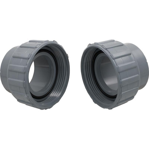 Raypak Connector 2" PVC and Nut (2) Set | 006723F
