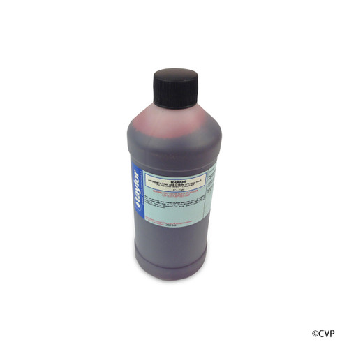 Taylor Reagents Ph Indicator Solution (For 2000 Series), Phenol Red, 16 Oz | R-0004-E