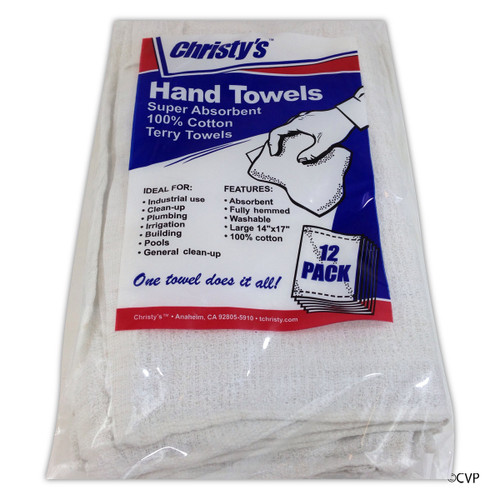 Christy 1Lb. Heavy Weight Indvidual Rags 1 Pound | TC-RAGS