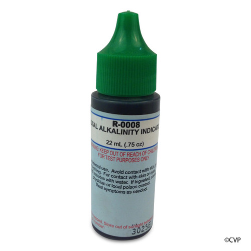 R-0008-A-24 Taylor Reagents Total Alkalinity Indicator, .75 Oz, Dropper Bottle