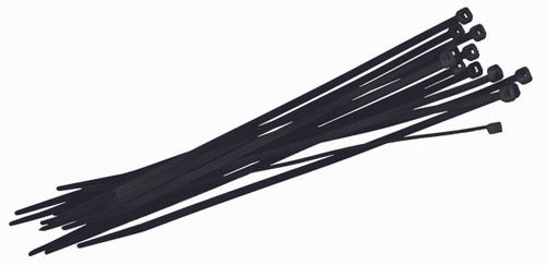 Christy 11" Uv Black Cable Tie | CT11UVB