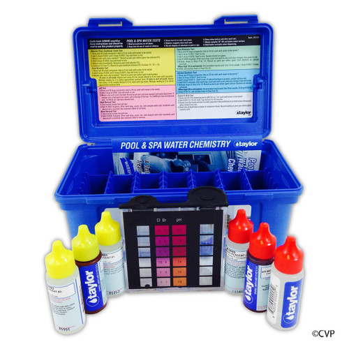 Taylor Test Kit 2000 Starter, Bromine & Chlorine (Hi Range), Dpd/Ph, 6-Pack | K-2000-6