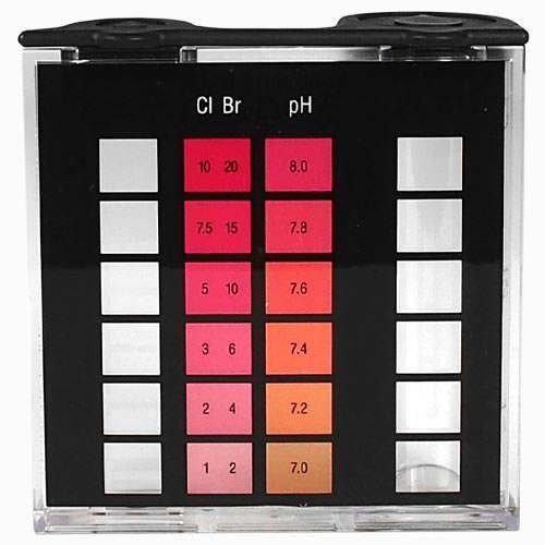 Taylor Replacement Parts 2000 Series Comparator, Bromine & Chlorine (Hi Range), Dpd/Ph, 7.0-8.0 | 9056