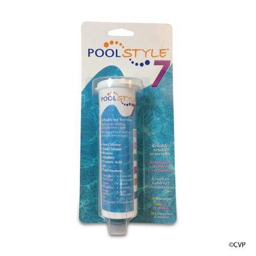 Pool Style Test Strip 7 Way Pool Style | PO-3028-12