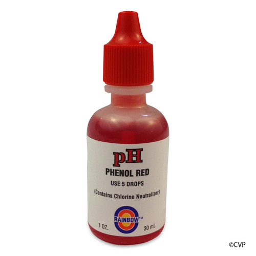 Pentair Rainbow Test Reagent Solution Ph Red 1/2 Oz | R161018