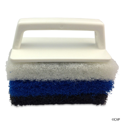 Pentair Rainbow Pool Spa And Tile Scrubber With 3 Pads #650 | R111556