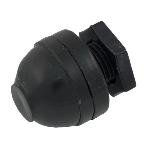 B465BA Herga Air Button Bellow Small, 1 3/32", Black