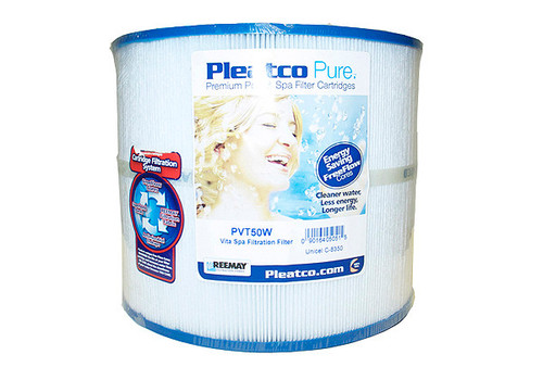 Pleatco Filter Cartridge: 50 Sq Ft - Vita Spa | PVT50W
