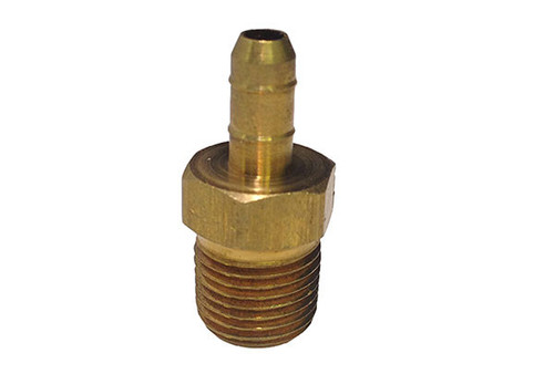 Allied Innovations Ozone Fitting 1/4" Barb X 1/8" Mpt Brass | X28-62