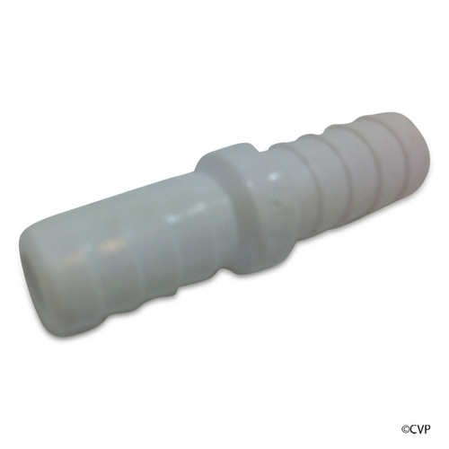 Waterway Pvc Fitting Coupler 3/8" X 3/8" Ribbed Barb | 419-1000