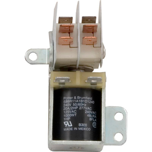 Tyco Electronics Relay S86R 240V Dpdt 20A | S86R11A1B1D1-240