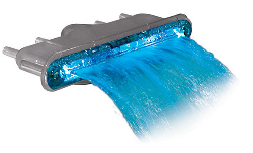 Waterway Led Aqua Waterfall Light, Low Profile 8" | 675-4908L