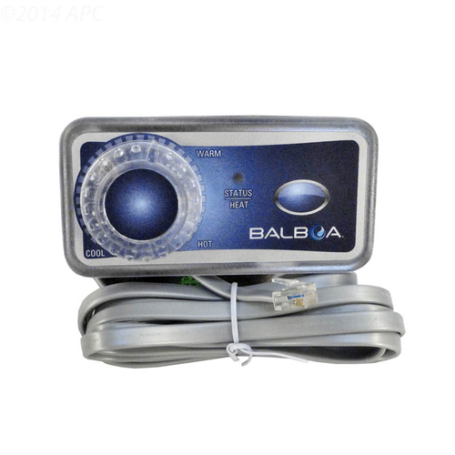 Balboa トップサイド アナログ デュプレックス 1 ボタン、ノブおよびフォン プラグ コネクタ付き | 51219