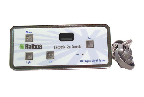 Balboa Topside Duplex Digital Lcd Vl402 With Phone Plug Connector | 54093