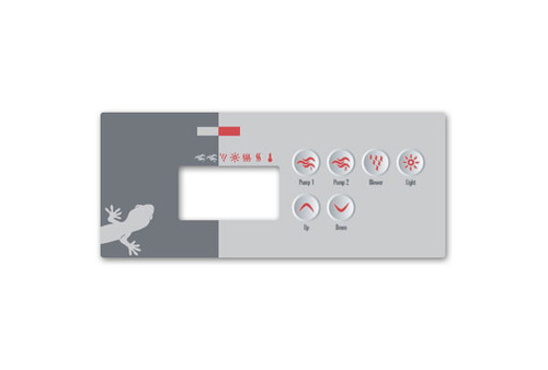 Gecko Alliance Overlay K-35 - 6-Button | 9916-100381