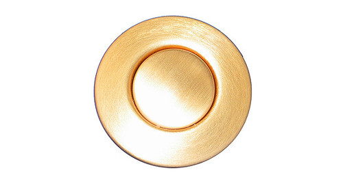 Len Gordon 951750-000 Air Button Trim #15 Classic Touch, Trim Kit, Satin Gold