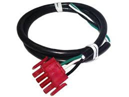 Spa Builders Amp Plug Pump 2, 1-Speed - 4 Pin 14/3 X 12' Red | 5-50-0179