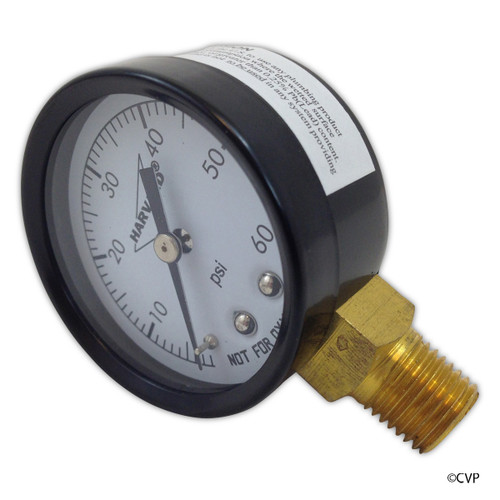 Generic Pressure Gauge 1/4"Mpt, 0-60Psi, Bottom Mount | IPG602-4LNL