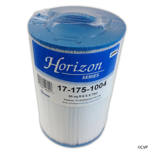 Horizon Series By Filbur Cartridge,50Sqft,Ht,1-1/2"Mpt B,6",9"3Oz | FC-0315