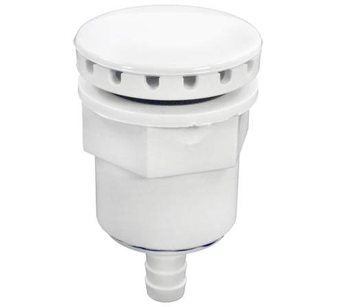 Balboa/ITT Air Injector, Balboa Hydroair, White, 3/8"B | 11-9238