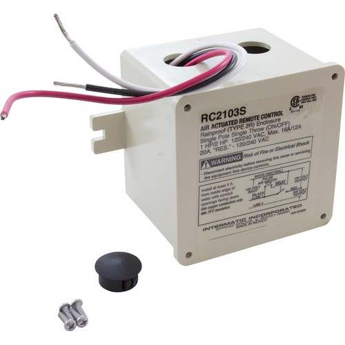 Intermatic Control, 120/240v One Circuit On/Off |  RC2103S