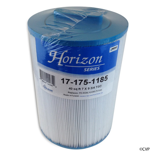FC-0435 Horizon Series By Filbur Cartridge,40Sqft,Ht,1-1/2"Mpt B,7",9-3/4"3Oz