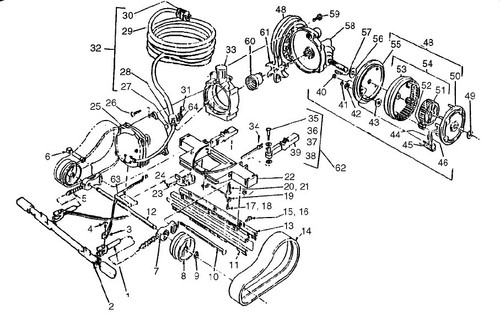 1511 Aqua Prince Clamp, Motor Ss