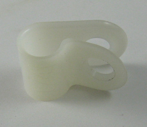 Aqua Products P-Clip (1/4", Plastic) - For Securing The Non-Foam-Insulated Part Of A 2-Wire Cable To The Body | 2100