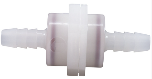 Del Ozone Check Valve, Barbed, 1/4" | 7-1140-01