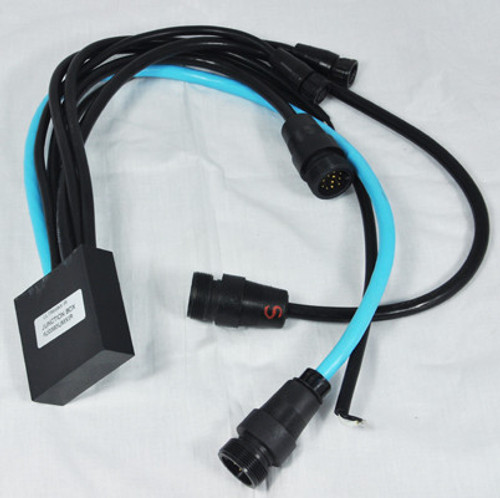 Aqua Products Junction Box Assy. (9-Pin Cable, 2 Pump, 2 Ir, 2 Drive Conections) - Umax Ir, Umax Bb Ir | A2245S